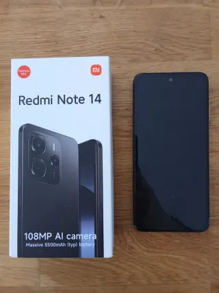 Xiaomi Redmi Note 14 Negro