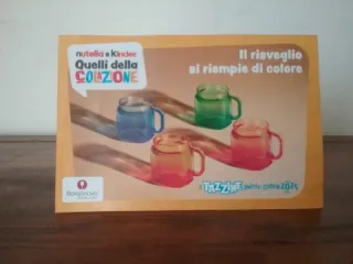 Set 4 Tazzine Nutella