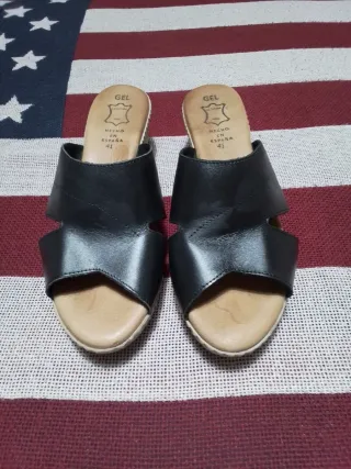 Sandalias negras mujer talla 41