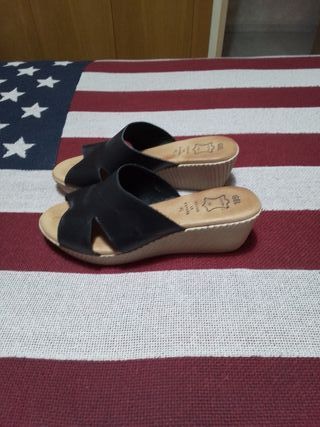 Sandalias negras mujer talla 41