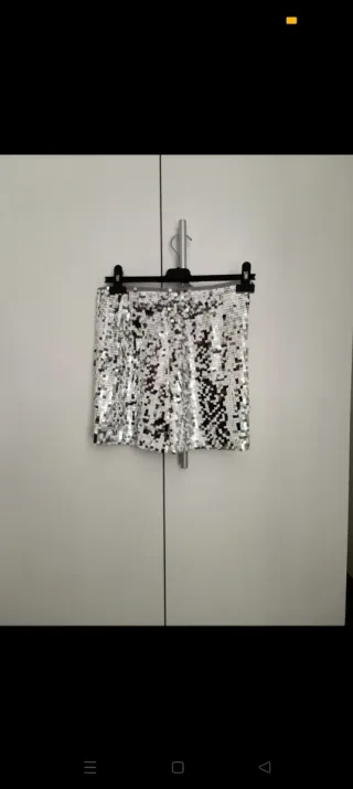 Minigonna paillettes