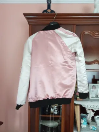 Cazadora reversible Stradivarius mujer