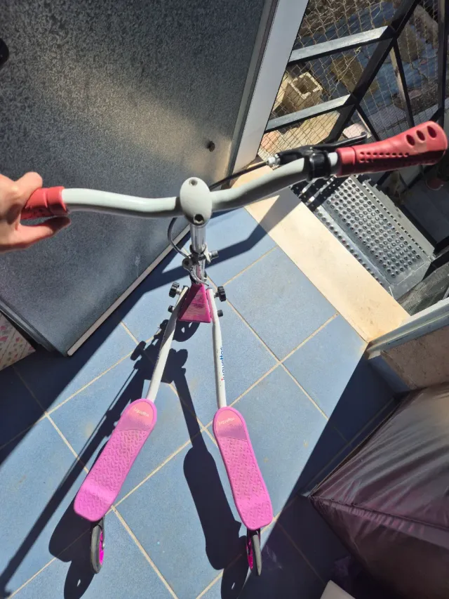 Patinete doble Juguettos rosa