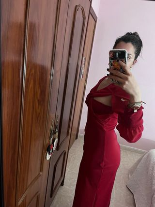 Vestido de fiesta rojo