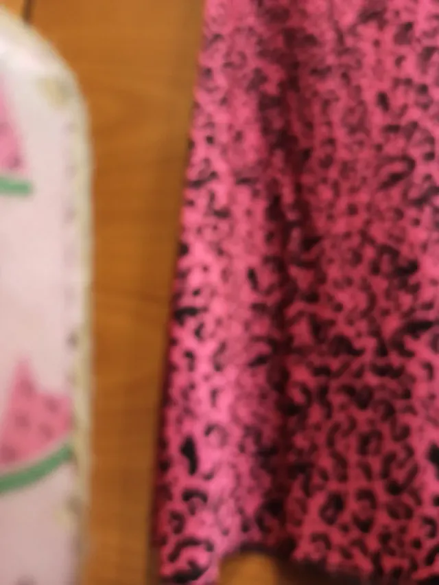 Falda satinada print T.Única 38/40 sin estrenar