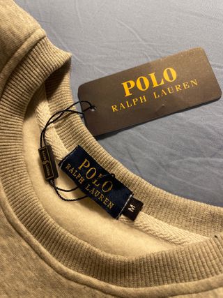 Sudadera Polo Ralph Lauren Gris Talla M