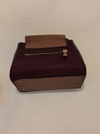 Bolso de mano Cris y Morado,con billetero Conjunto