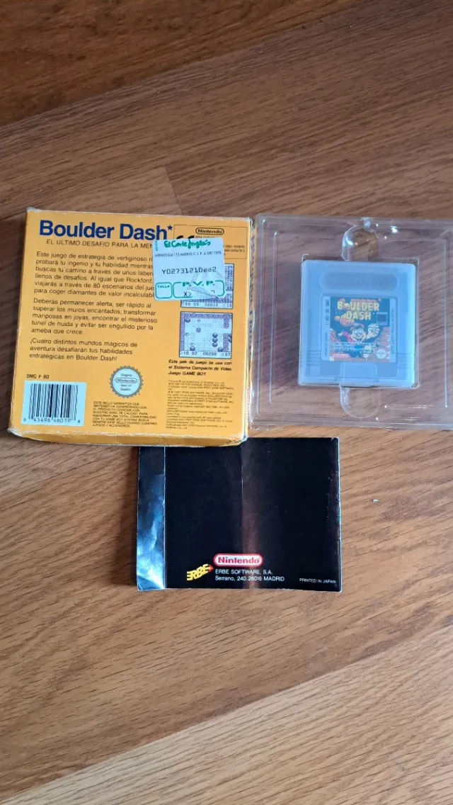 Esp unico per Boulder Dash per Game Boy!