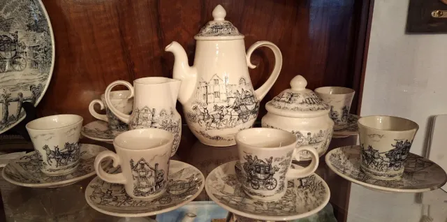 Vajilla Vintage San Claudio Cerámica