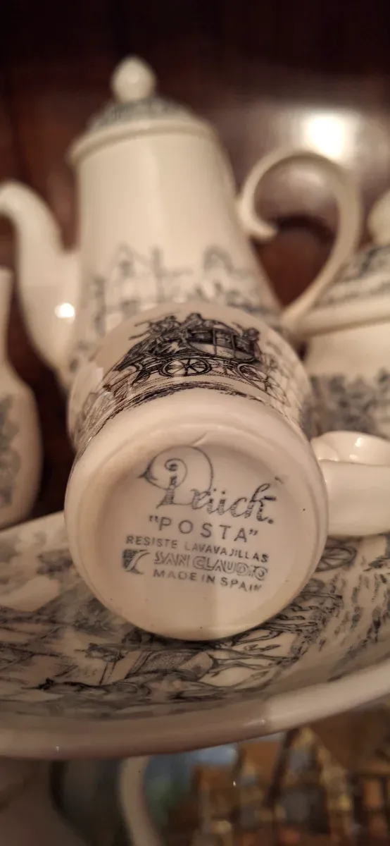 Vajilla Vintage San Claudio Cerámica