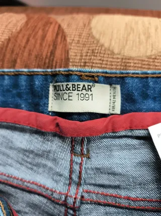 Pull&Bear Pantalón Vaquero Azul Oscuro Since 1991