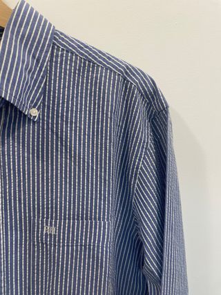 Camisa Pedro del Hierro Rayas Azul