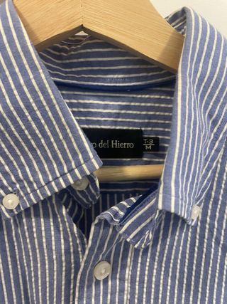 Camisa Pedro del Hierro Rayas Azul