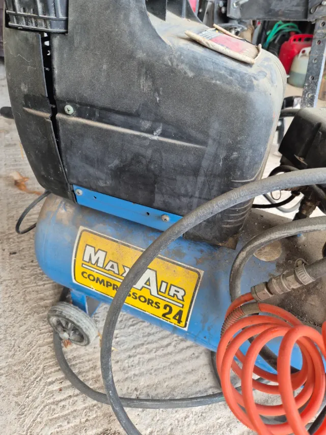 Compresor de aire con pistola