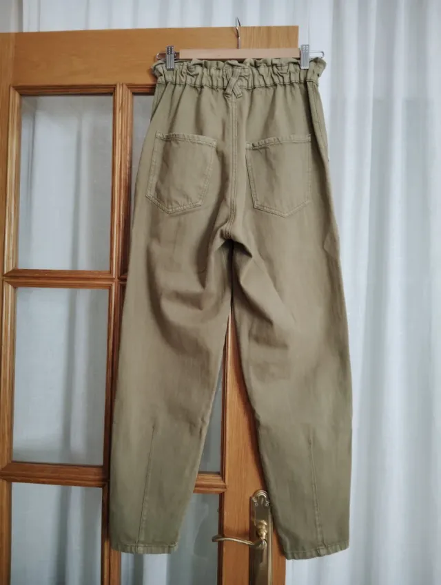 Pantalones cintura alta