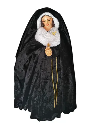 Virgen Dolorosa de vestir 55cm