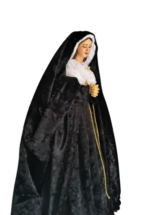 Virgen Dolorosa de vestir 55cm