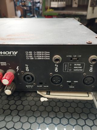 Etapa de Potencia Audiophony CX1200