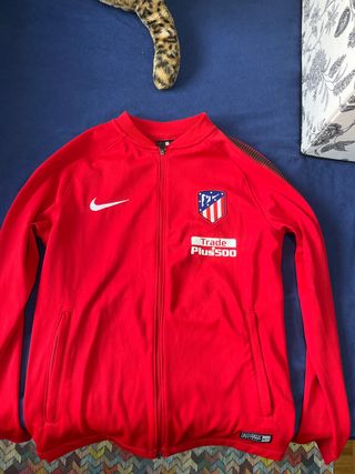 Chaqueta niño Atleti Nike Roja talla M (137-147cm)