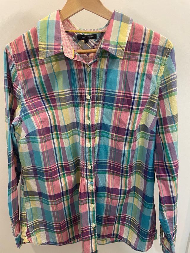 Camisa Tommy Hilfiger cuadros multicolor