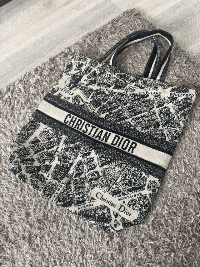 Bolso Tote Christian Dior Plan de París