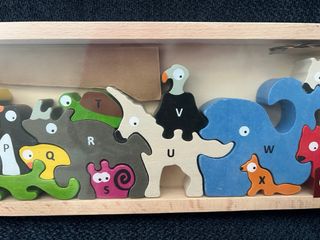 Puzzle Madera Animales Alfabeto BeginAgain NUEVO!!
