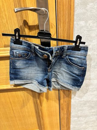 Vaquero corto mujer