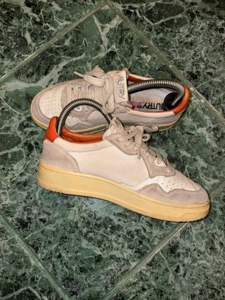 Autry Medalist Sneakers Donna Bianche Beige t 37