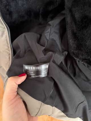 Chaqueta acolchada Zara con cinturón
