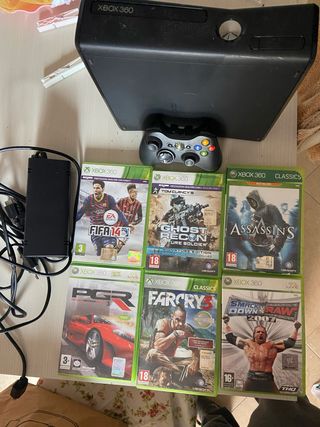 Xbox 360 con 6 giochi