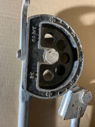 Dobladora de tubo para electricistas