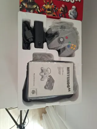 Console Nintendo 64 completa grigia