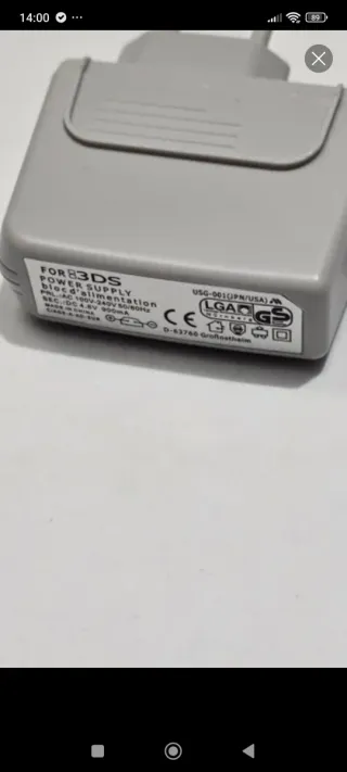 Caricatore per Nintendo 3DS/2DS