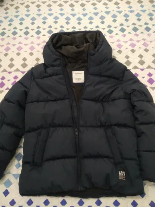 Chaqueta acolchada Lefties niño azul