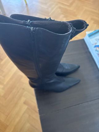 Botas altas negras mujer talla 37 