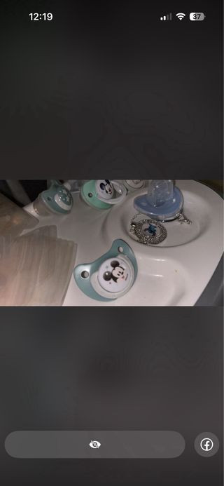 biberones y chupetes