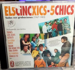 CD El  CINCS CHICS-5 CHICOS-  EL FUNERAL  Y  MAS