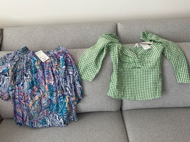 Lote 2 tops sin estrenar