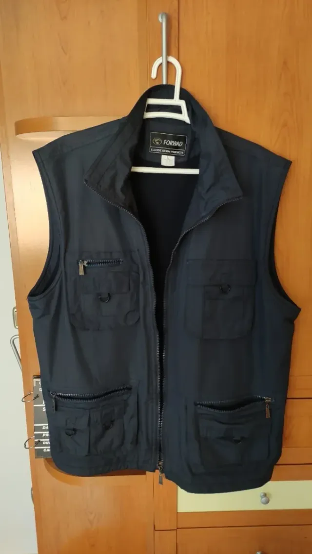 Chaleco FORWAD caballero negro