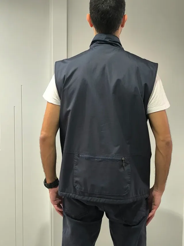 Chaleco FORWAD caballero negro