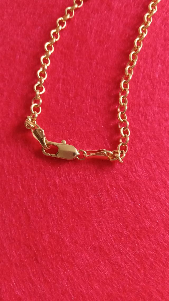 Cadena Oro Laminado 18k Hombre
