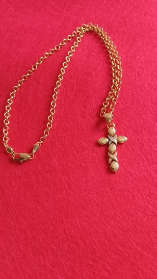 Cadena Oro Laminado 18k Hombre