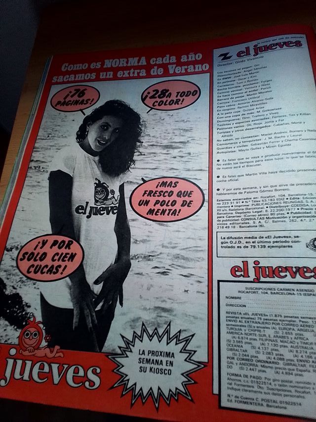 Lote 4 números revista El Jueves