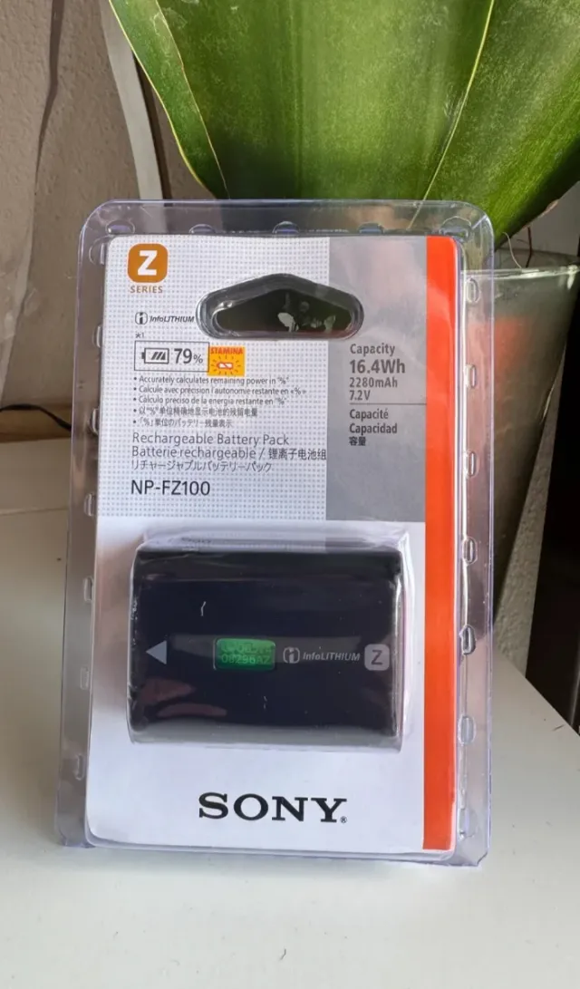 Batería Sony NP-FZ100 emount pack x 2 unidades
