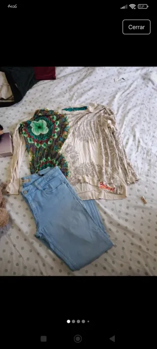 Lote Ropa Mujer Desigual y Zara