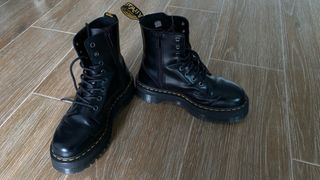 Botas Dr. Martens Jadon Plataforma Negro Talla 41