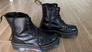 Botas Dr. Martens Jadon Plataforma Negro Talla 41