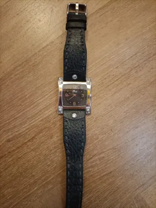 Orologio donna Lotus nero e argento