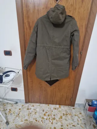 Stone Island Parka Uomo Verde Oliva