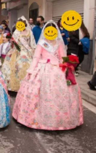 Traje de Fallera Niña